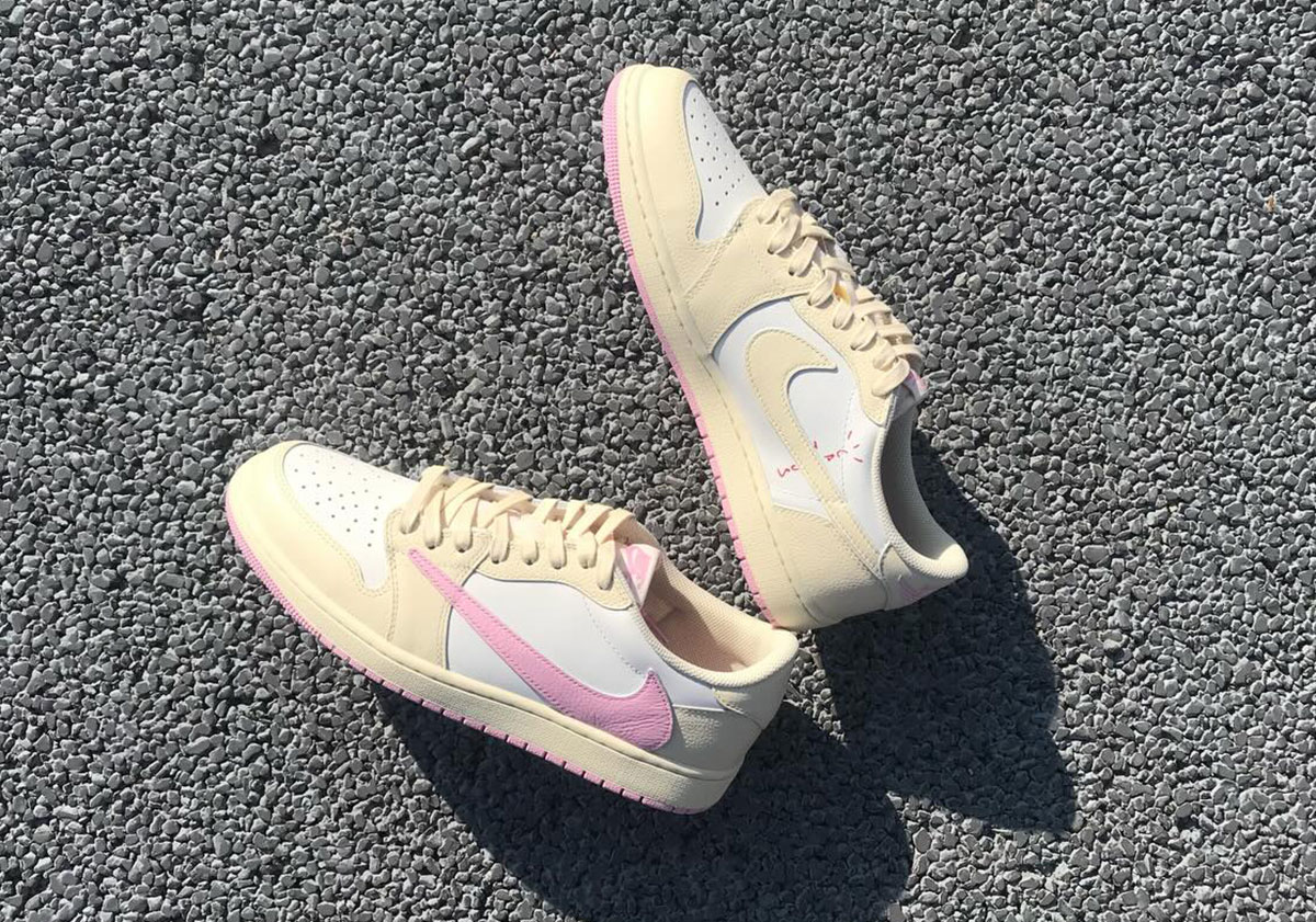 Travis Scott Air Jordan 1 Low Og Pink Iq7604 101 3