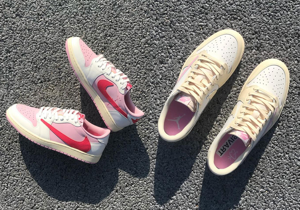 Travis Scott x Air Jordan 1 Low “Pink Pack” Releasing May 2026