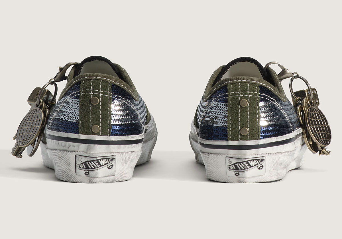 Vans Authentic Sequin Vintage Chanel Bag Vn000db824o 3