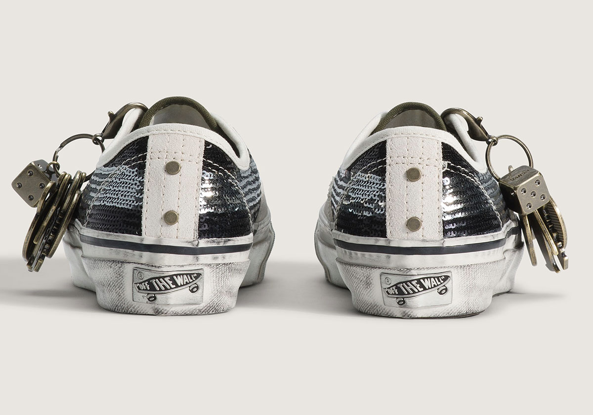 Vans Authentic Sequin Vintage Chanel Bag Vn000db8mcg 1