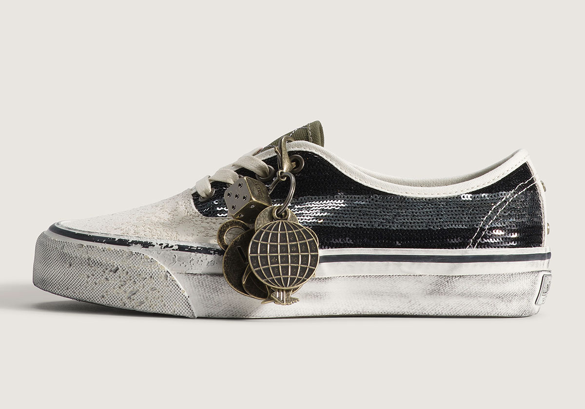 Vans Authentic Sequin Vintage Chanel Bag Vn000db8mcg 2