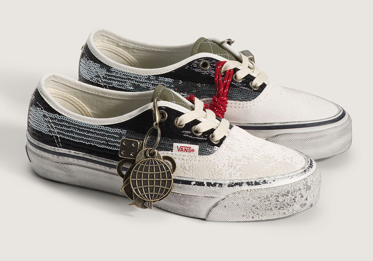 Vans Authentic Sequin Vintage Chanel Bag Vn000db8mcg 3