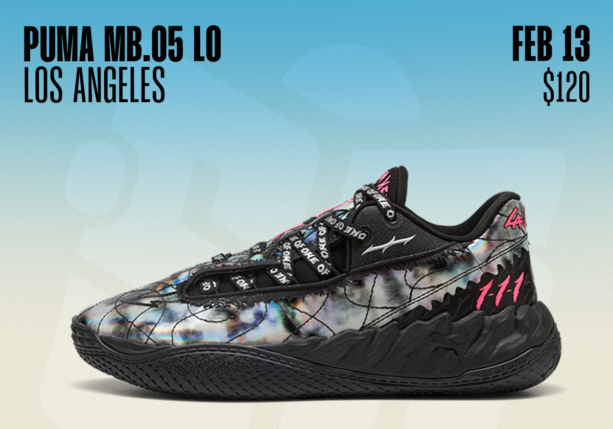 All Star Weekend 2026 Sneaker Releases Puma Mb 05 Lo