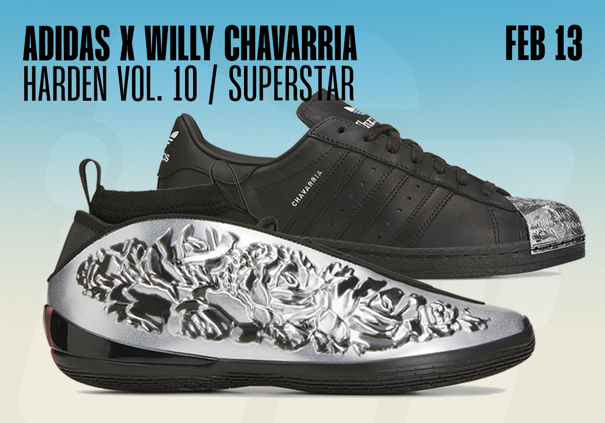 All Star Weekend 2026 Sneaker Releases Willy Chavarria Harden Superstar