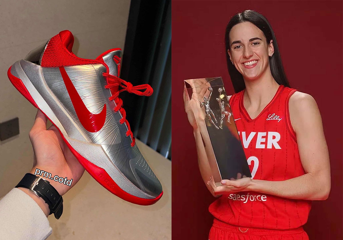 Updated Look At The Caitlin Clark x Nike Kobe 5 Protro "Rookie Of The Year"