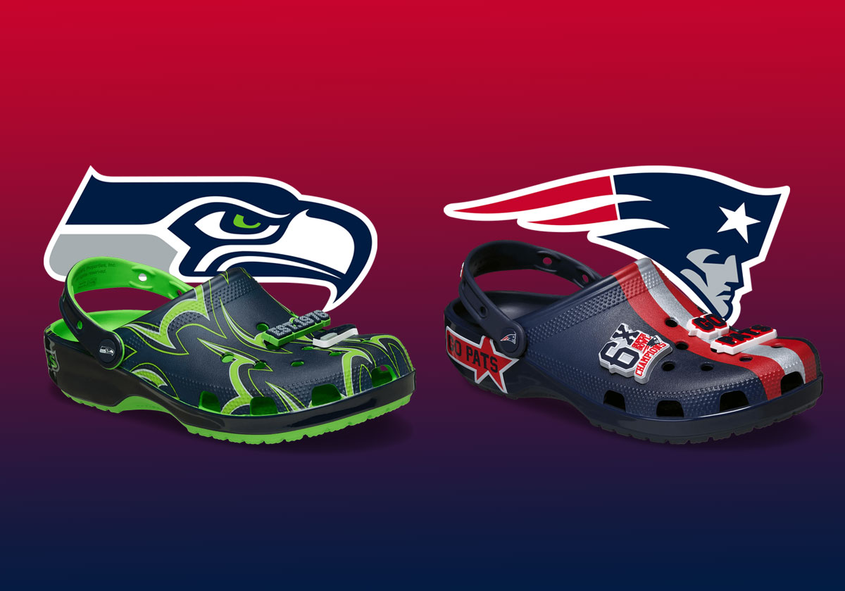 Crocs Imagines Super Bowl LX Between The Patriots And Seahawks