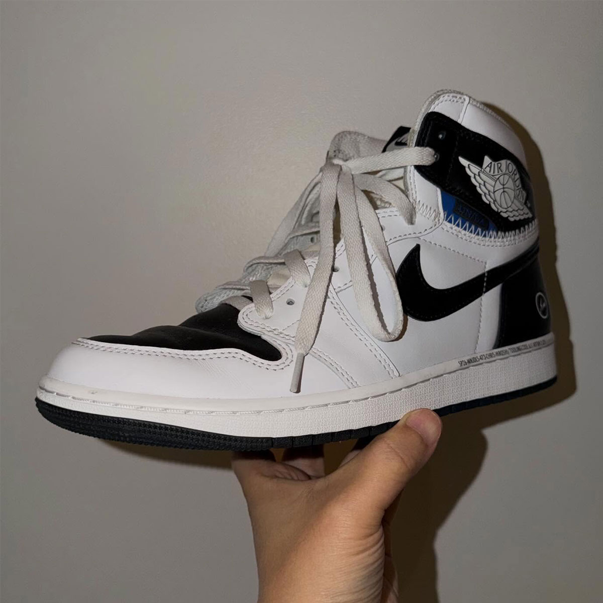 Fragment Union Air Jordan 1 White Black Release Date 1