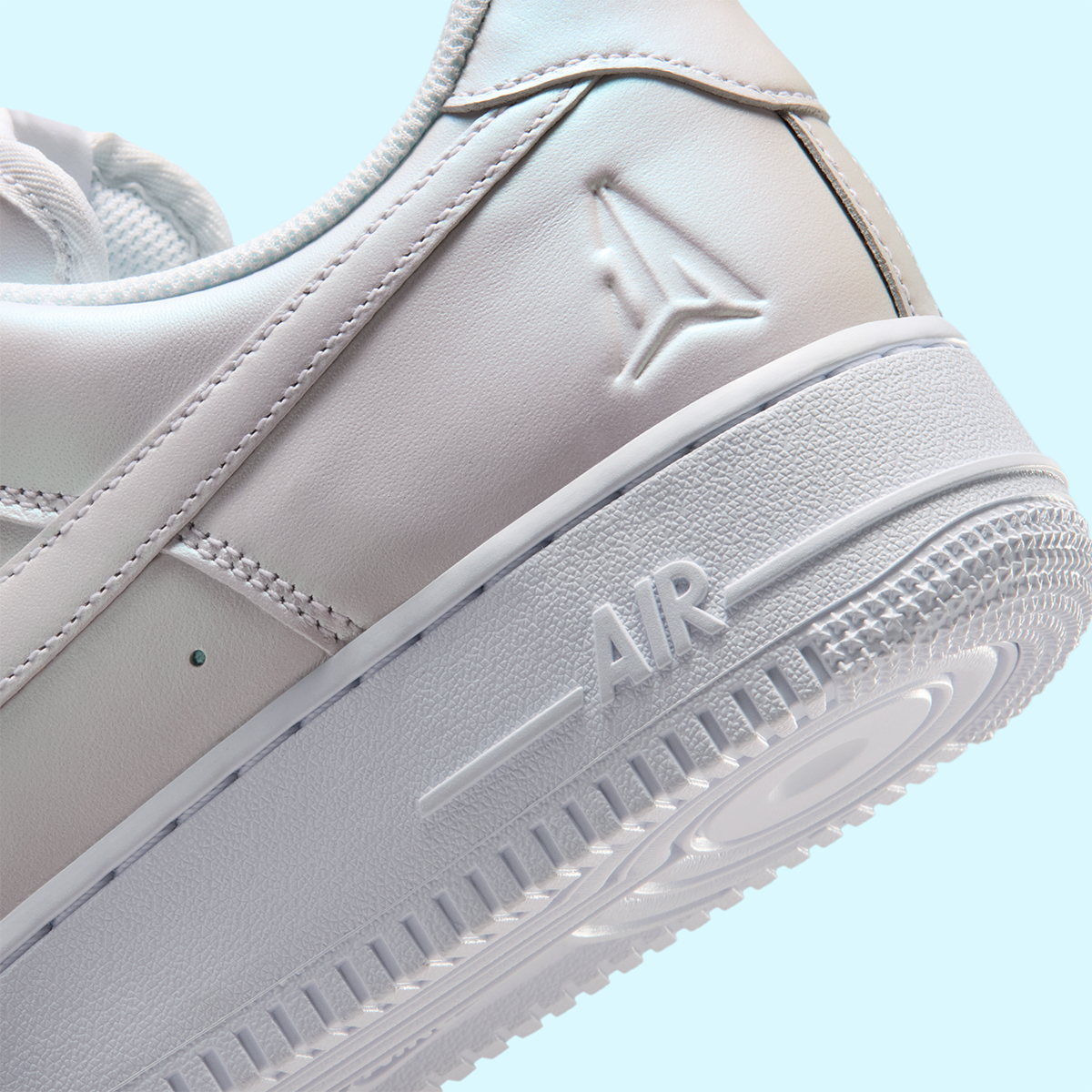 Ja Morant Nike Air Force 1 Low White Metallic Silver Ir8492 100 2