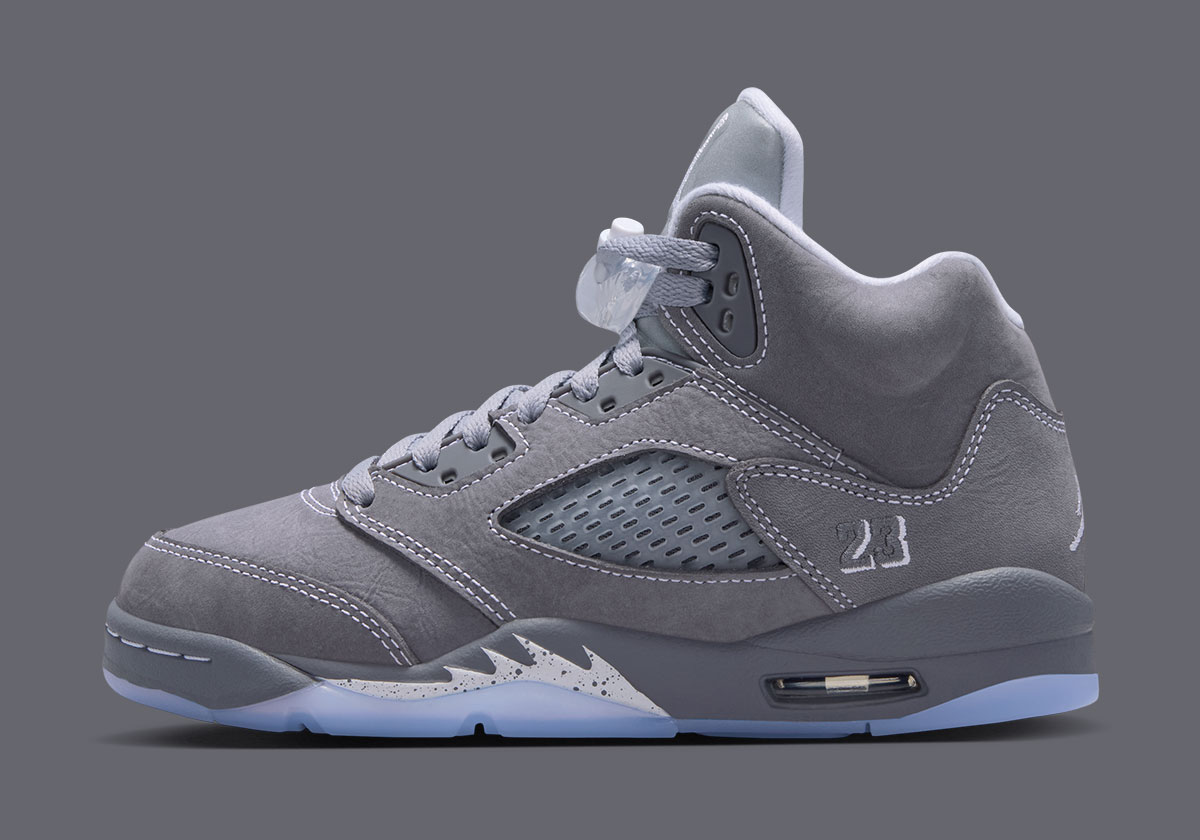 Jordan 5 Wolf Grey Gs