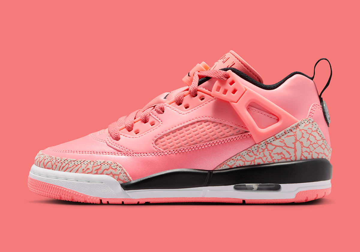 Кроссовки Jordan Spizike Low Gs Розовый Gaze Белый Черный Iq9379 630 2