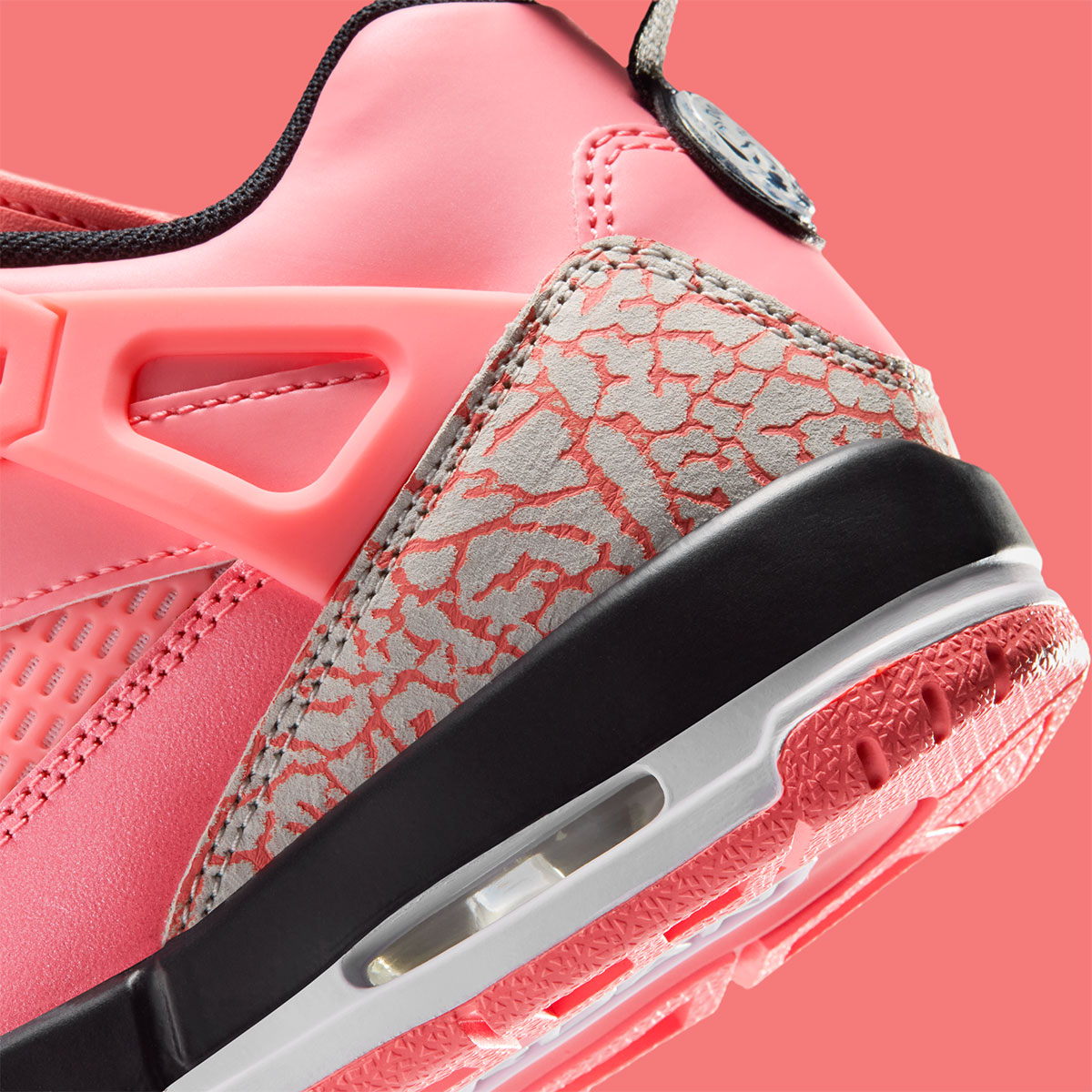 Кроссовки Jordan Spizike Low Gs Розовый Gaze Белый Черный Iq9379 630 9