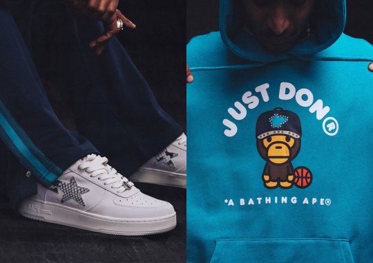 The Just Don x Bape Collection Drops February 14th