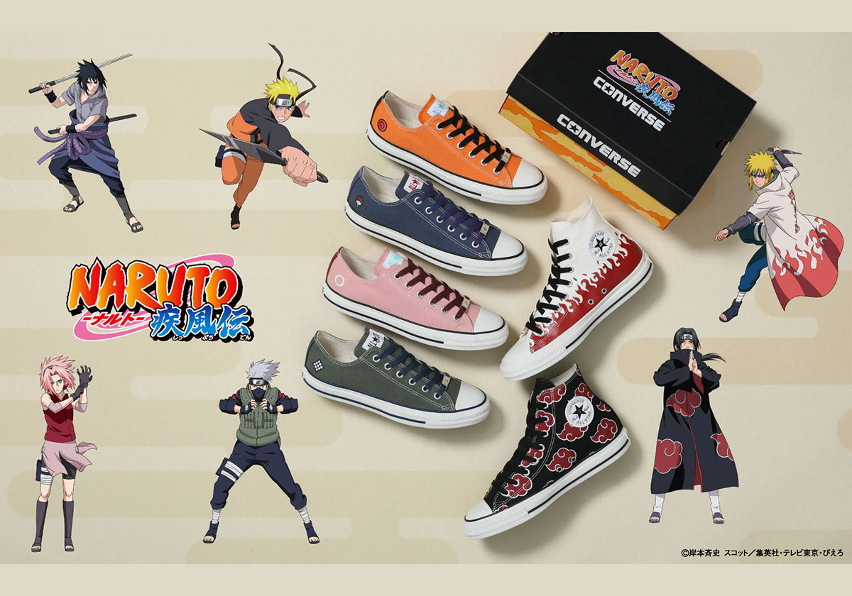 Converse Japan Has A Naruto Shippuden Collection On The Way