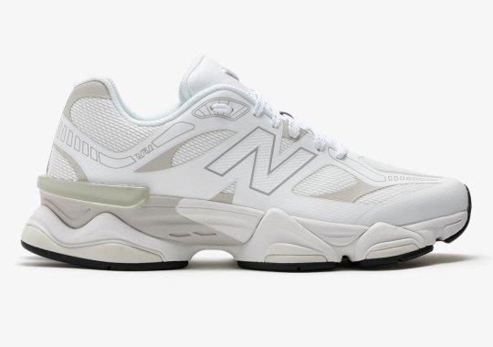 The New Balance 9060 Z Touches All-White With Its New No-Sew Build