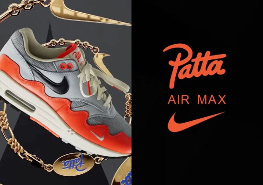 Patta x Nike Air Max 1 “Hyper Crimson” Is Available Now
