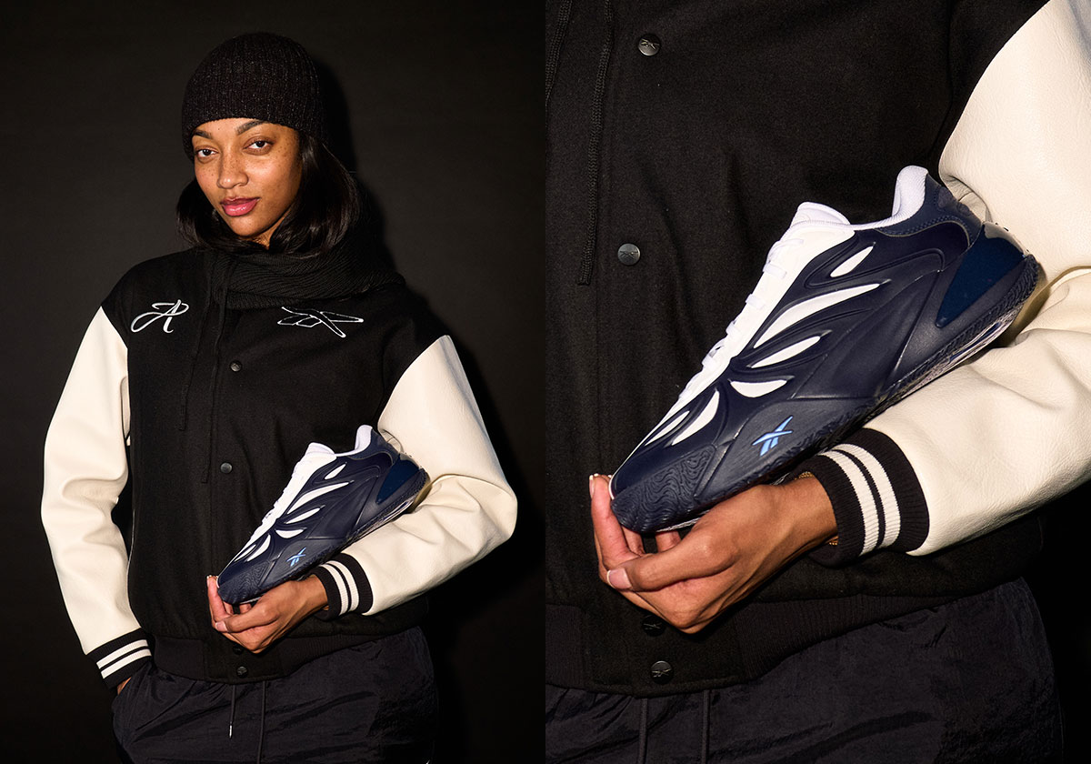 A “Navy Halo” Sets On The Reebok Angel Reese 1