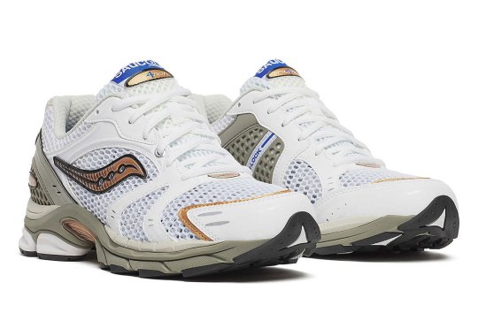 The Saucony Progrid Triumph 4 Gets A Jump On Spring In “White/Laurel”
