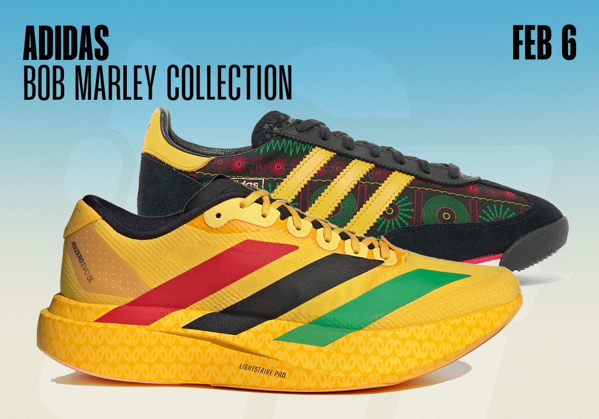 Sneaker Releases February 1 February 7 2026 Adidas Bob Marley