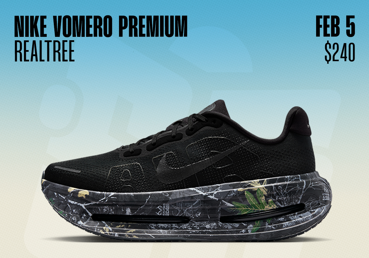 Sneaker Releases February 1 February 7 2026 Nike Vomero Premium Realtree