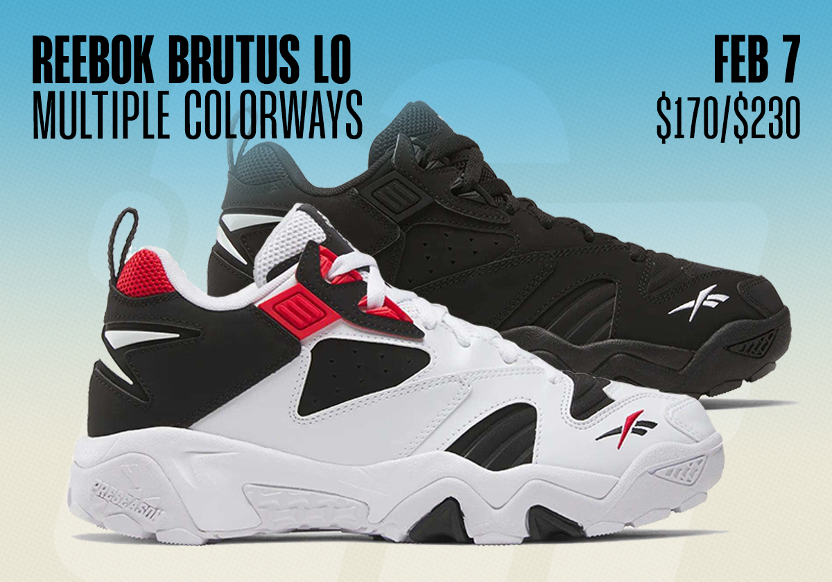 Sneaker Releases February 1 February 7 2026 Reebok Brutus Low