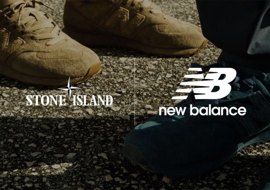 Get The Badge In: Stone Island’s New Balance 574 “Ghost” Returns In March
