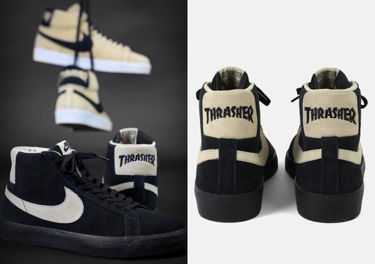 Thrasher Magazine Celebrates 45 Years With The Nike SB Blazer