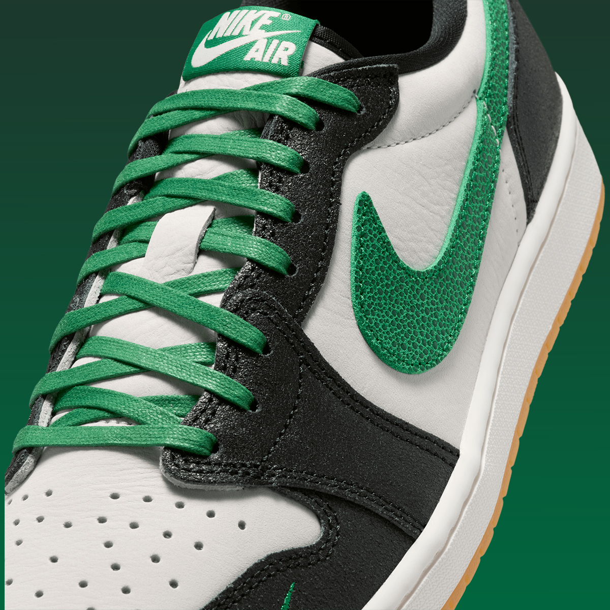 Air Jordan 1 Low Pine Green 1