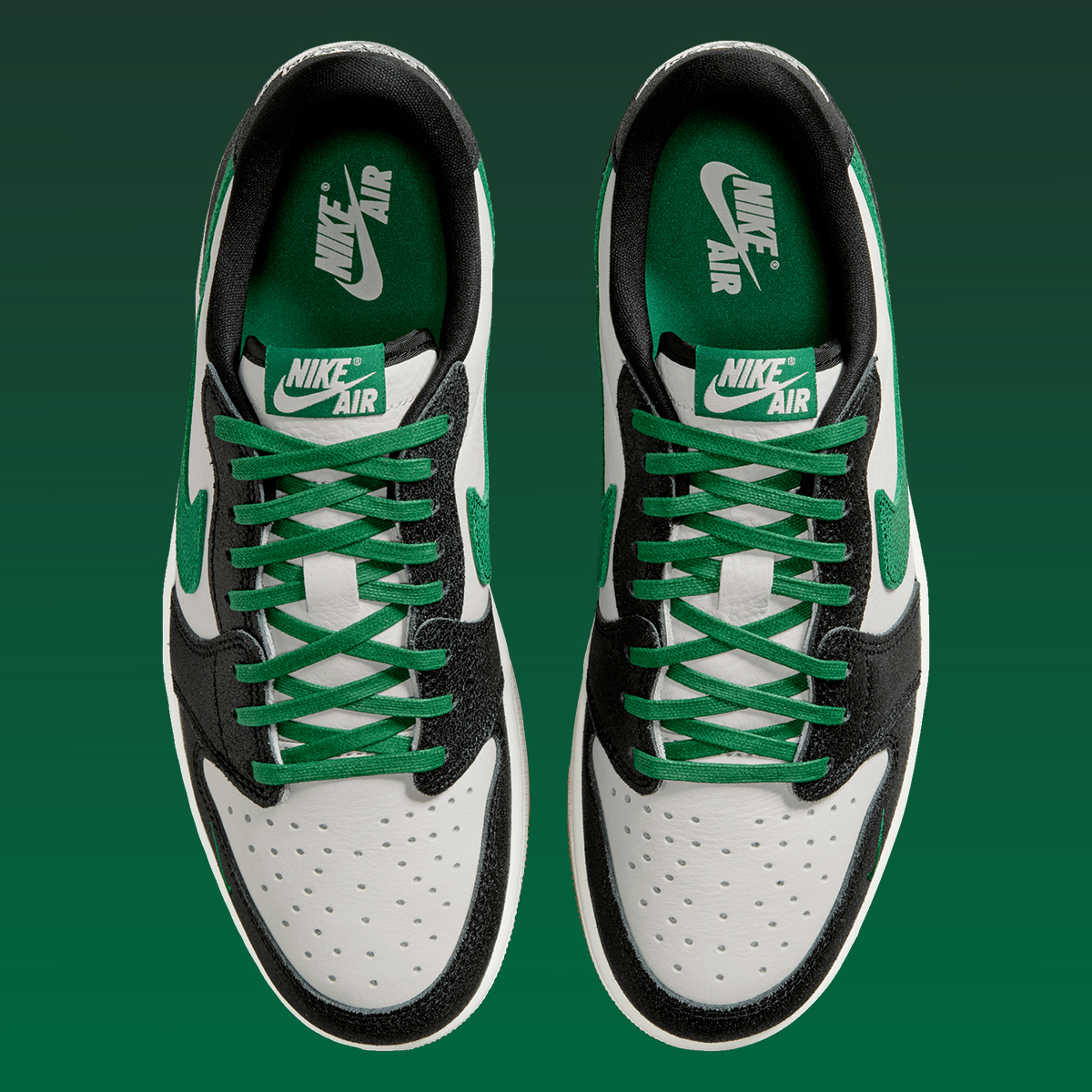 Air Jordan 1 Low Pine Green 2