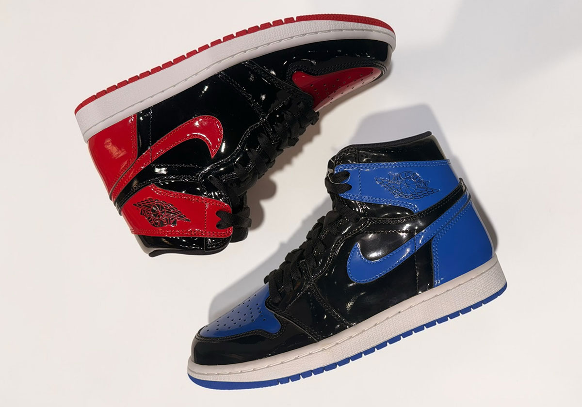 The Air Jordan 1 High "Royal" Almost Got "Reimagined" In Patent Leather