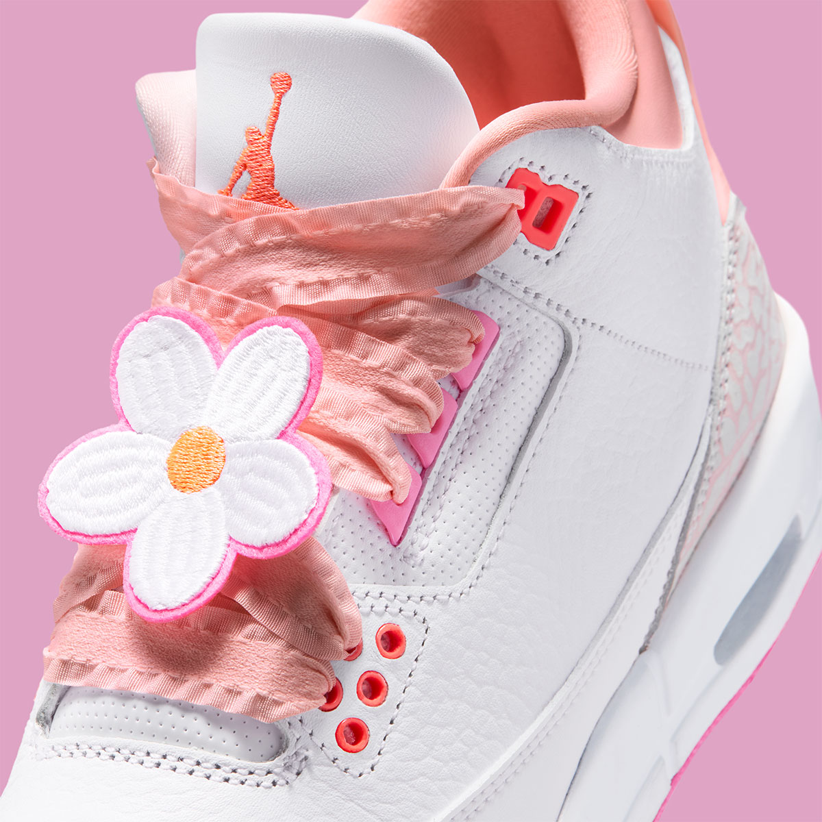 Air Jordan 3 Spring Flowers Ii0599 600 Release Date 6
