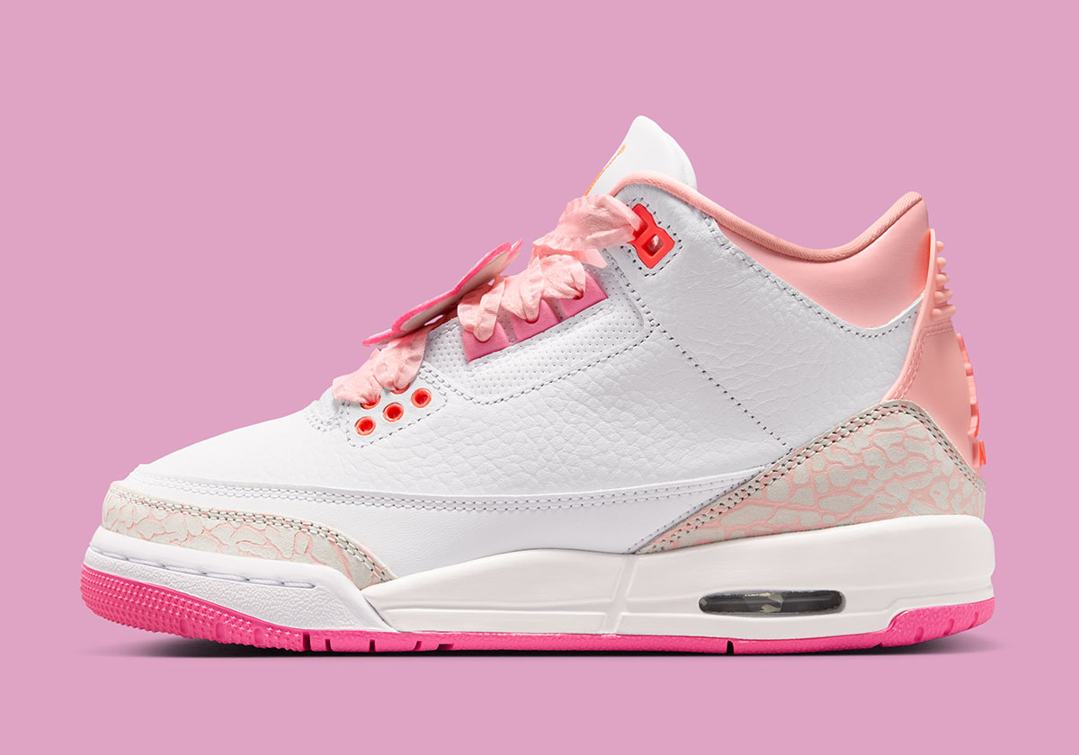 Air Jordan 3 Spring Flowers Ii0599 600 Release Date 8