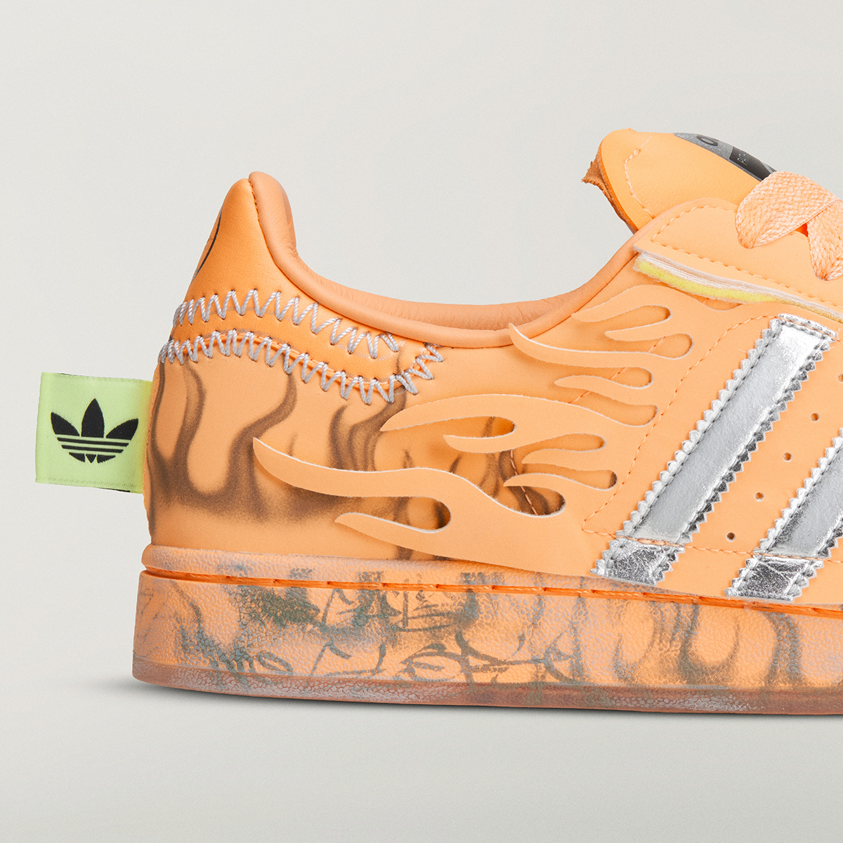 Hellstar Adidas Superstar Hazy Orange La1501 3