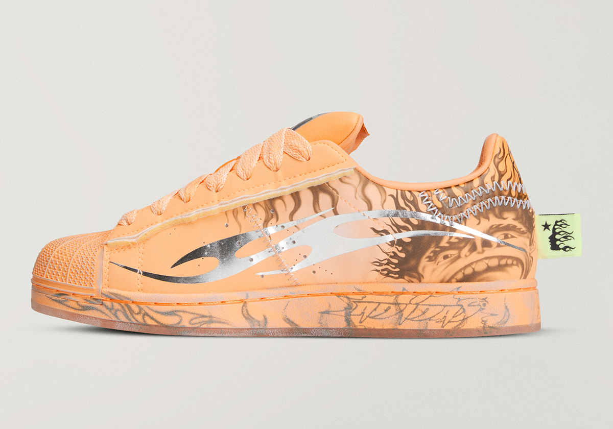 Hellstar Adidas Superstar Hazy Orange La1501 6