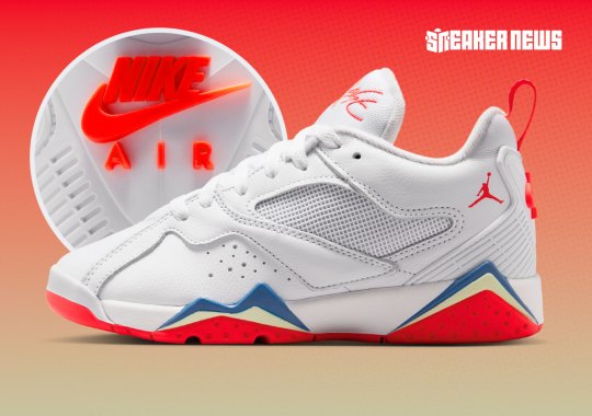 The Jordan MVP 92 Sports “Infrared 23” Accents