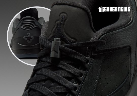 The Jordan Sixty Plus Low Sneaks In With “Black Cat” Aesthetics