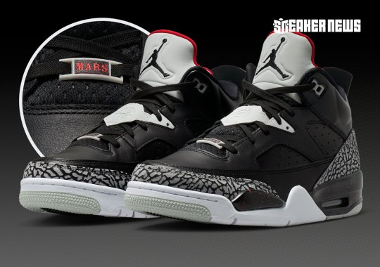 The Timeless “Black Cement” Surfaces On The Jordan Son Of Mars Low