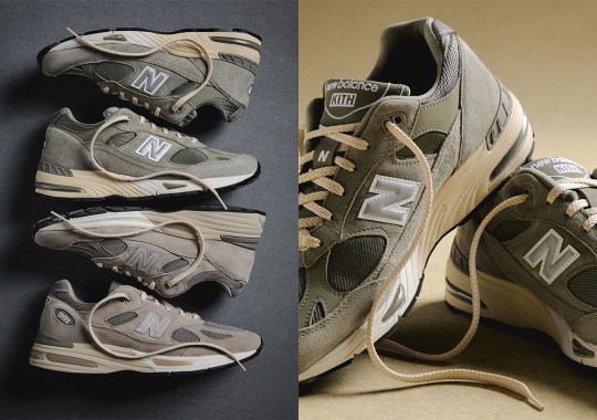 KITH Officially Reveals Their New Balance 991 And 991v2