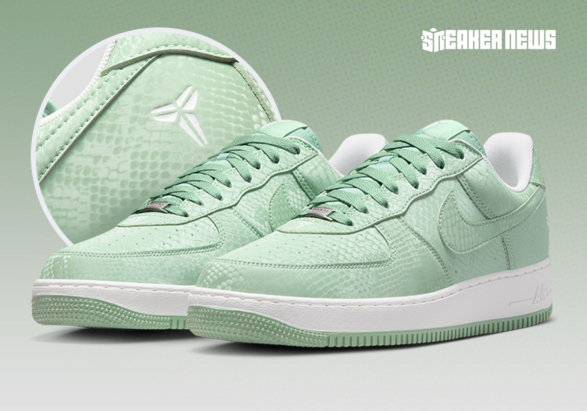 Official Images Of The Kobe x Nike Air Force 1 "Steam"