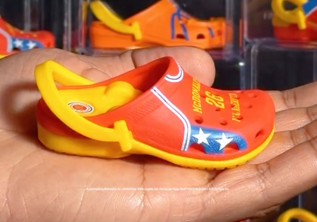 Crocs Is Dropping Mini All-American Game Charms With McDonalds