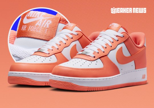 Nike’s Spring Air Force 1 Push Continues With “Orange Frost”