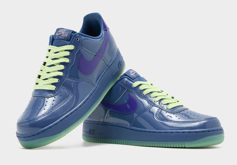 Green and Blue Nike Airforce1\'s 06 Sneakers Nike Field General sneakers in green and blue | ASOS main image 2