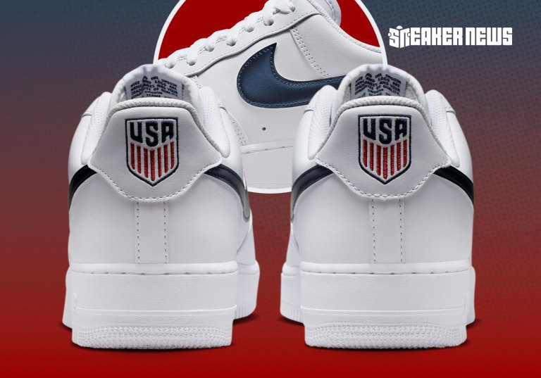 Nike Air Force 1 USA soccer World Cup Nike Air Force 1 Low USA and Mexico Release Date main image 3