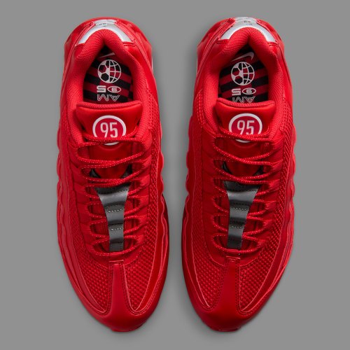 Total 90 Line Pattern Nike Air Max 95 Total 90 Red IB6830-602 | SneakerNews.com