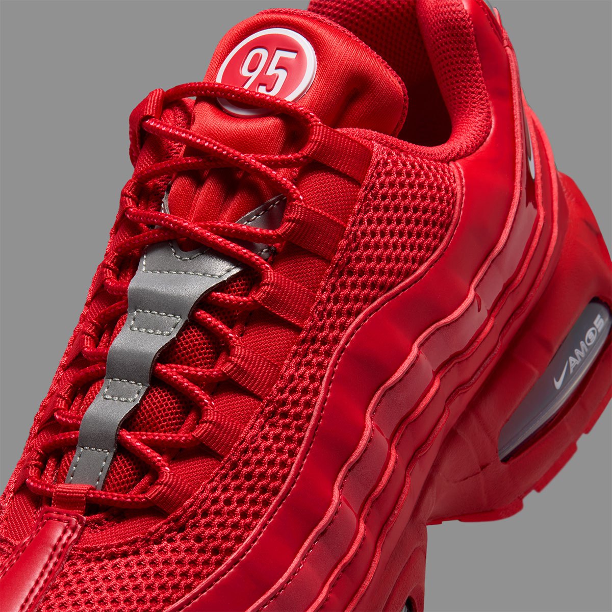 Total 90 Line Pattern Nike Air Max 95 Total 90 Red IB6830-602 | SneakerNews.com