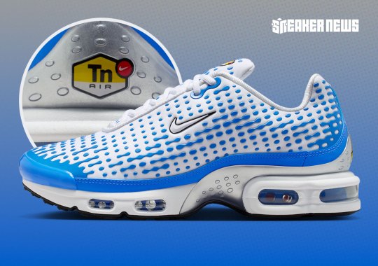 The Cult Classic Nike Air Max Plus VII Drips On “Blue Crystal”