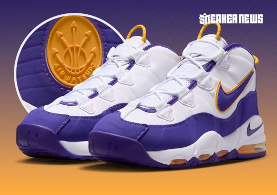The Nike Air Max Uptempo “Lakers” Lands April 24th