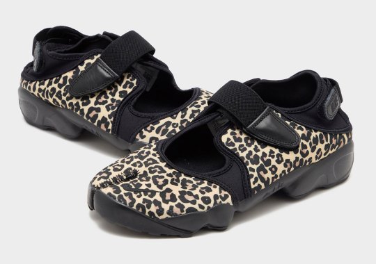 Leopard Print Prowls Onto The Nike Air Rift