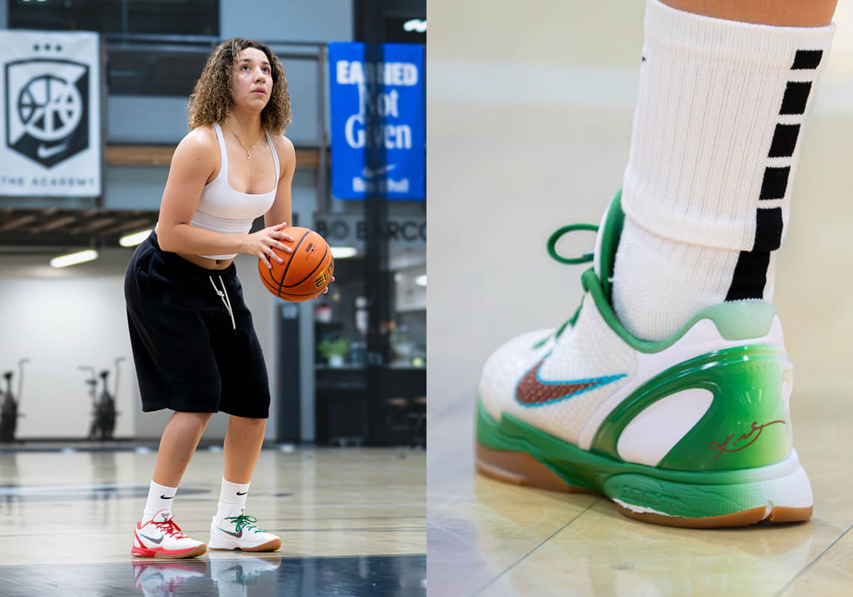 Aaliyah Chavez Sports Her “Mexico” Nike Kobe 6 PE During Training