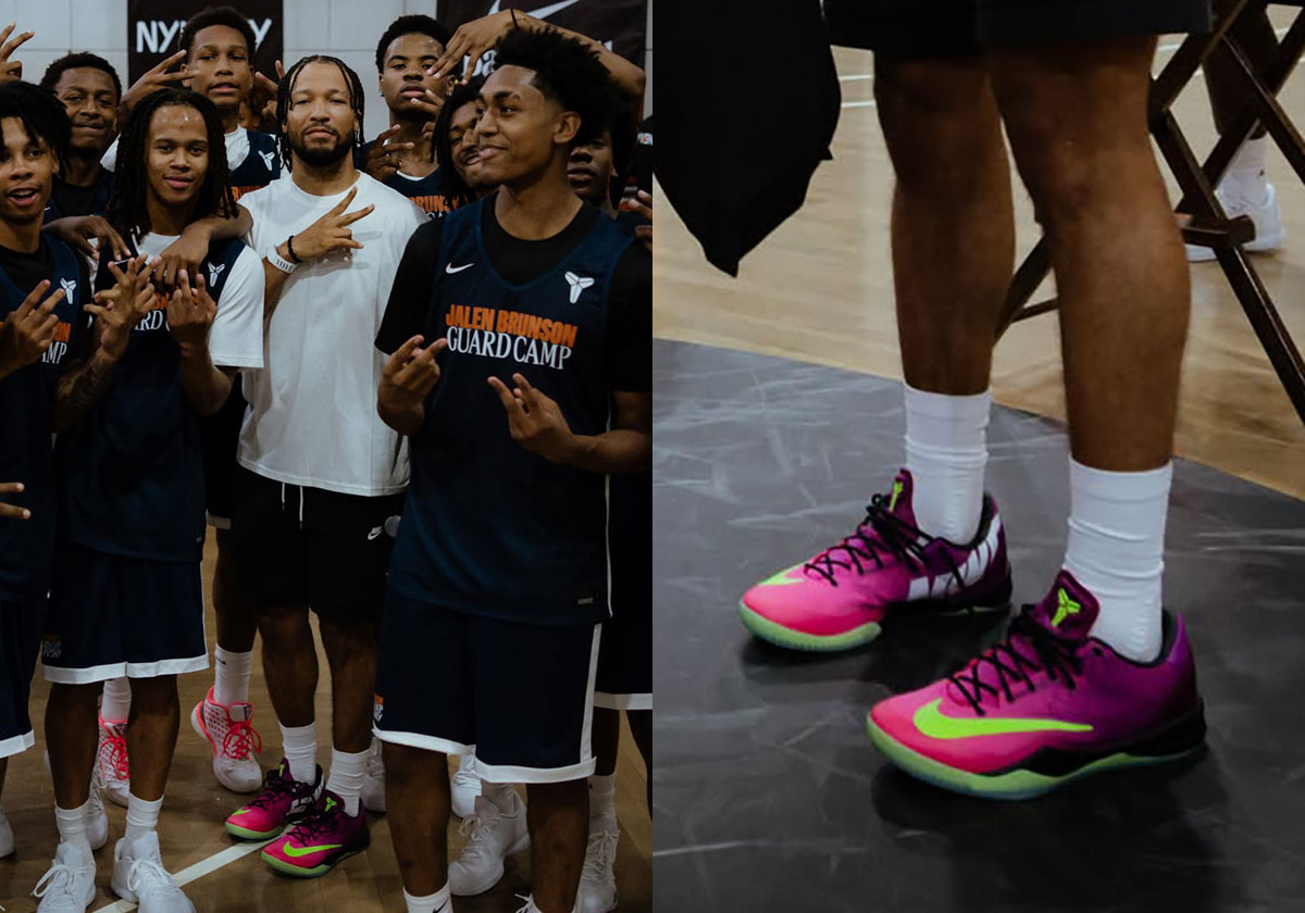 Jalen Brunson Wears The Nike Kobe 8 Protro “Mambacurial”