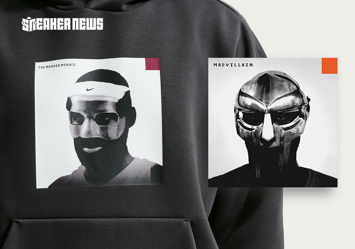 MF BRON? Nike’s “Masked Menace” Apparel References MF DOOM’s Madvillainy Album Cover